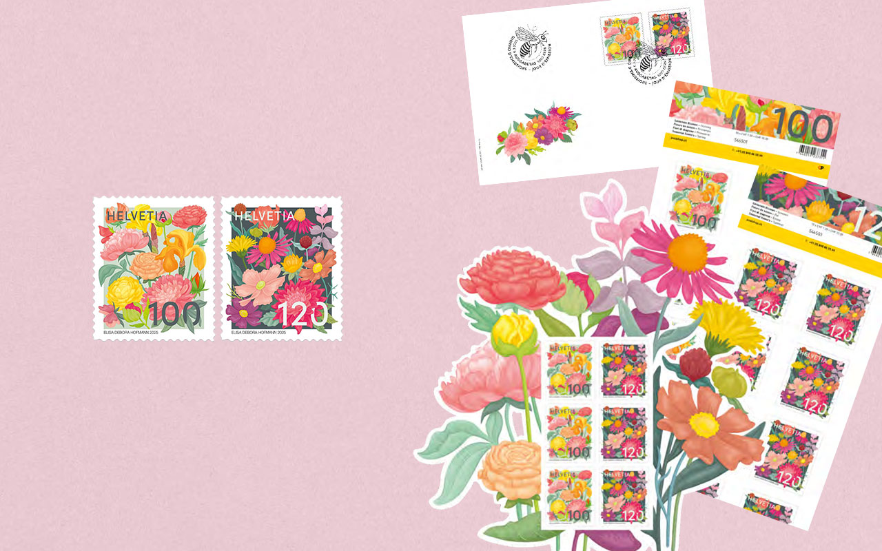  I francobolli che celebrano la bellezza e la filosofia Slowflower